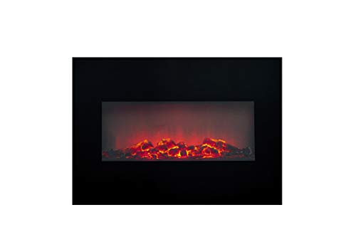 Classic Fire 07194 Estufa Chimenea LED Memphis 1800W, Neutro, Talla única