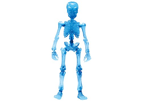 Re-Ment Pose Skeleton Human 03 Big Human Color Series [Water] Moveable 1/18 figura (Japan Import)