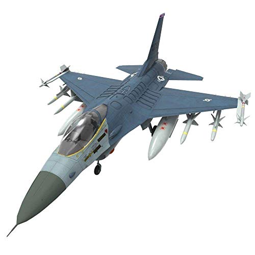 Y & Z Kits de modelo de rompecabezas militar, 1/48 USA F-16 modelo de plástico de combate, juguetes para niños y coleccionables LOLDF1