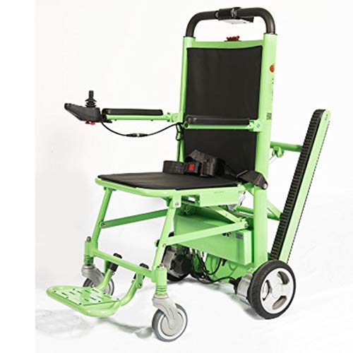 Máquina de desplazamiento de silla de ruedas móvil cómoda para exteriores eléctrica plegable de primera calidad, silla de escalera de evacuación, transporte de emergencia, escalera de pista manual, si