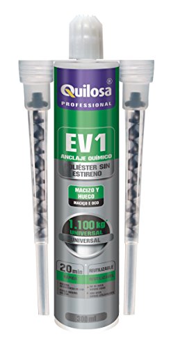 Quilosa Anclaje Taco Químico EV1 Poliester sin estireno, 300 ml