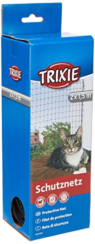 TRIXIE Red protección, 2 x 1.5 m, Negro, Gato
