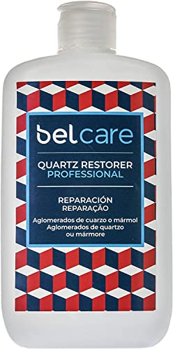 BELCARE - Reparador Encimera Silestone y Compac, para Cuarzo, para Cocina y Baño, Quita Marcas leves y Rayaduras de Superficie, 200 ml
