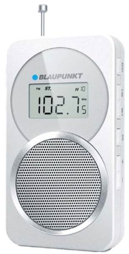 Blaupunkt BD-21 - Radio (Portátil, Digital, FM, MW, 0,250W, 3,81 cm (1.5'), LCD) Color blanco