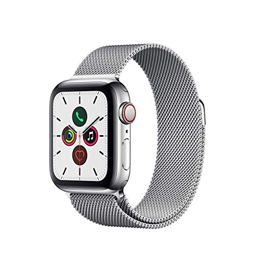 Apple Watch Series 5 (GPS + Cellular, 40 mm) Acero Inoxidable - Milanese Loop
