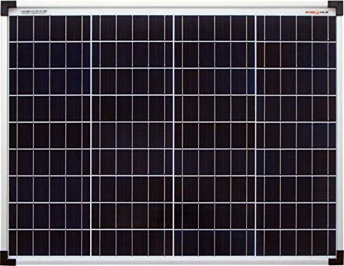 Enjoy solar Poly 50 W 12V Módulo Solar Policristalino Módulo Fotovoltaico Ideal para Autocaravana, Vivienda de Jardín, Barco