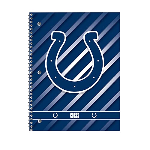 Rico Industries NFL Indianapolis Colts - Cuaderno de reglas de 100 hojas