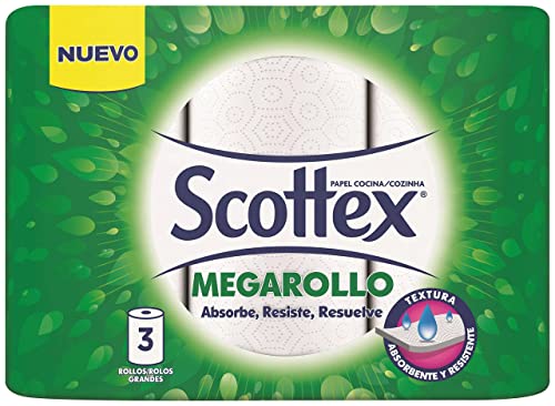 Scottex Megarollo Papel de cocina 3 rollos