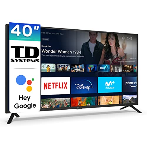 TD Systems Televisores Led Gama Smart TV Hey Google 2023 (Smart Hey Google, 32' HD (K32DLC16GLE))
